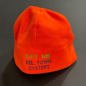 Fleece Beanie - EAT ME EEL TOWN OYSTERS