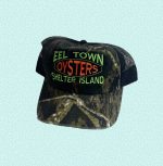 EEL TOWN OYSTERS Washed Mesh-Back Cap