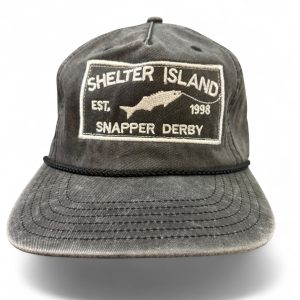 Snapper Derby Hat | Charcoal