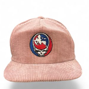Grateful Rock Hat | Pink Corduroy