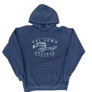 Eel Town Hoodie | Denim